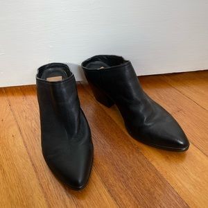 Dolce Vita Black Slip On Mules